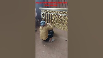 ✅ ✅ Cổng nhôm đúc Nam Định giới thiệu công đoạn sơn lan can nhôm đúc lớp thứ 4