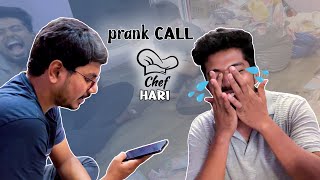 Prank calling Chef Hari 🤣🤣😆 | Semaiya sikitan @harieats3929