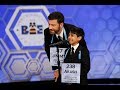 Jimmy kimmel live  jimmy and akash team up against scripps national spelling bee champions