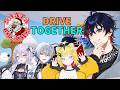 【DRIVE TOGETHER】SANTA C.L.A.W.Sで車を運転していきまーす w/うる虎がーる、九衣よな、氷乃渚【YUMENOS/那和ツムグ】
