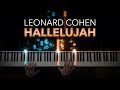 Leonard cohen  hallelujah  piano cover