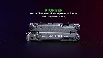 PIONEER MT20 Multi-Tool with Glass Breaking Tip #multitool #lawenforcement #ems #firstresponders