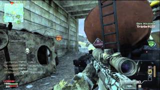 Back to back Triple Collat MW3 barrett 50 cal