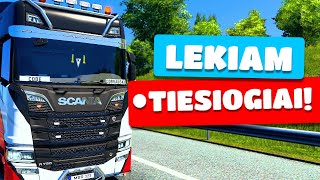 🔴 ŽEMAITIŠKAS FURISTAVIMAS! (vėliau - Apex) - Euro Truck Simulator 2 lietuviskai live