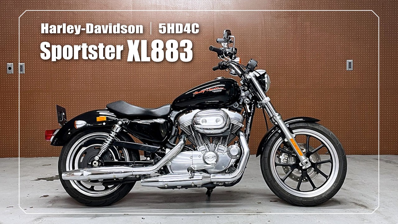 Harley-Davidson】Sportster XL883｜5HD4C｜日本無線製ETC一体型装備