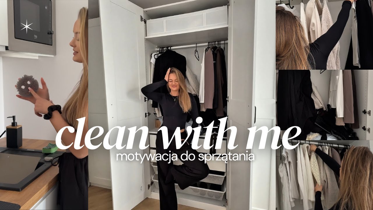 CLEAN WITH ME | włącz i posprzątaj ze mną | motywacja do sprzątania