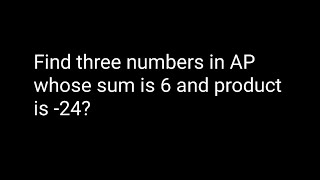 Sequence and Series - NCERT, ISC, ICSE, CBSE, GCSE, IB, IGCSE, CA - Example #10