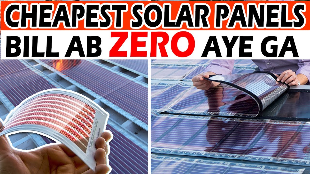 World Cheapest Solar Panels Can Print Like Newspapers Printed Solar