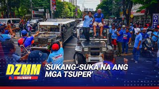 Manibela Higit 100K Pampublikong Jeep Sa Buong Bansa Lalahok Sa Transport Strike Dzmm Teleradyo