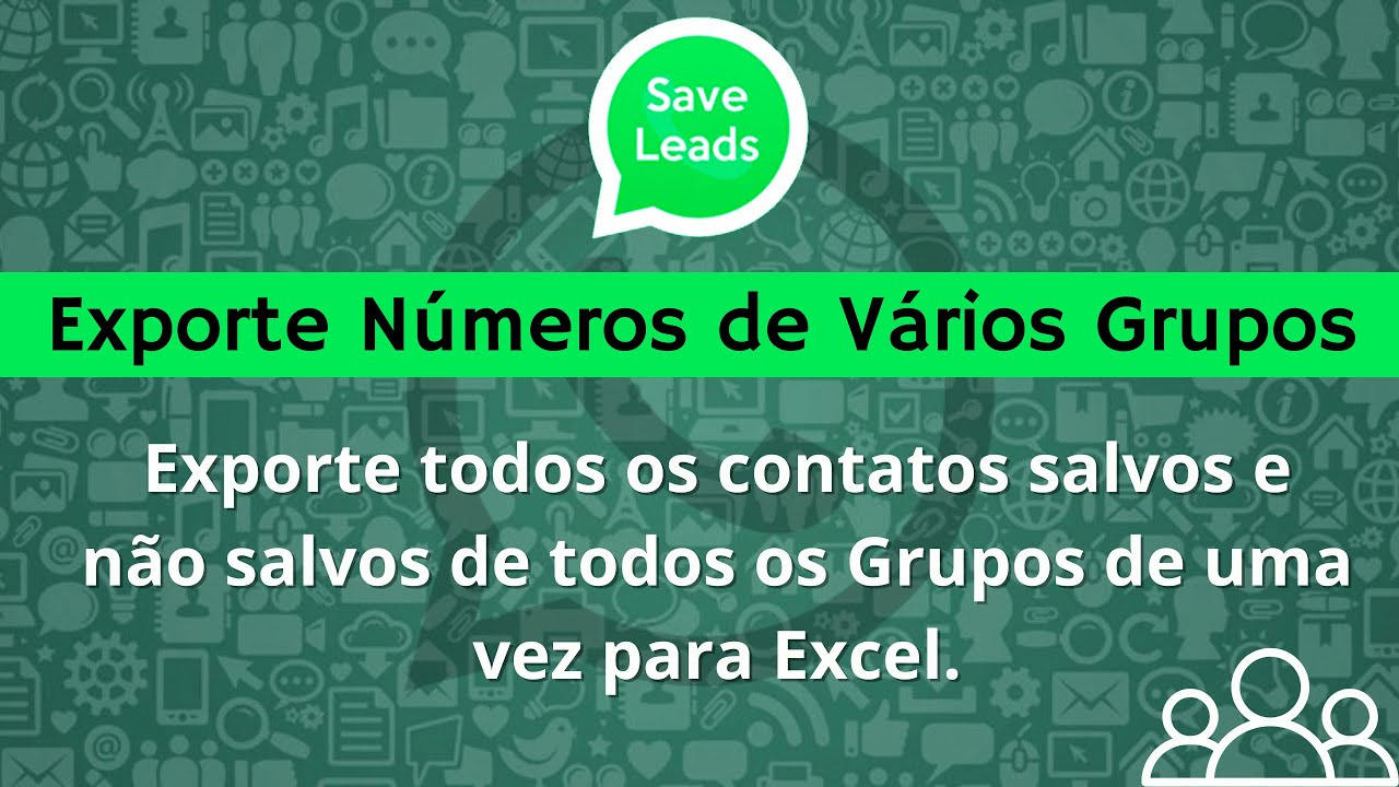 Exportar Contatos de Vários Grupos do Whatsapp para Excel