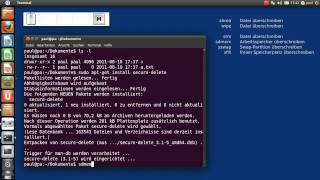 Ubuntu Dateien Richtig Loschen Youtube