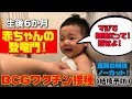 【赤ちゃんの登竜門】BCGワクチン接種　生後６ヶ月（医師の解説付き）予防接種