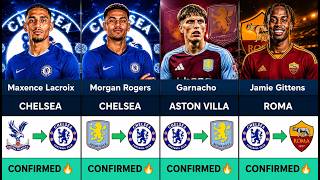 🚨 DONE DEALS! ✅ ALL CHELSEA CONFIRMED TRANSFERS & RUMOURS 2026 🔥 ft. Lacroix, Rogers & Garnacho screenshot 1