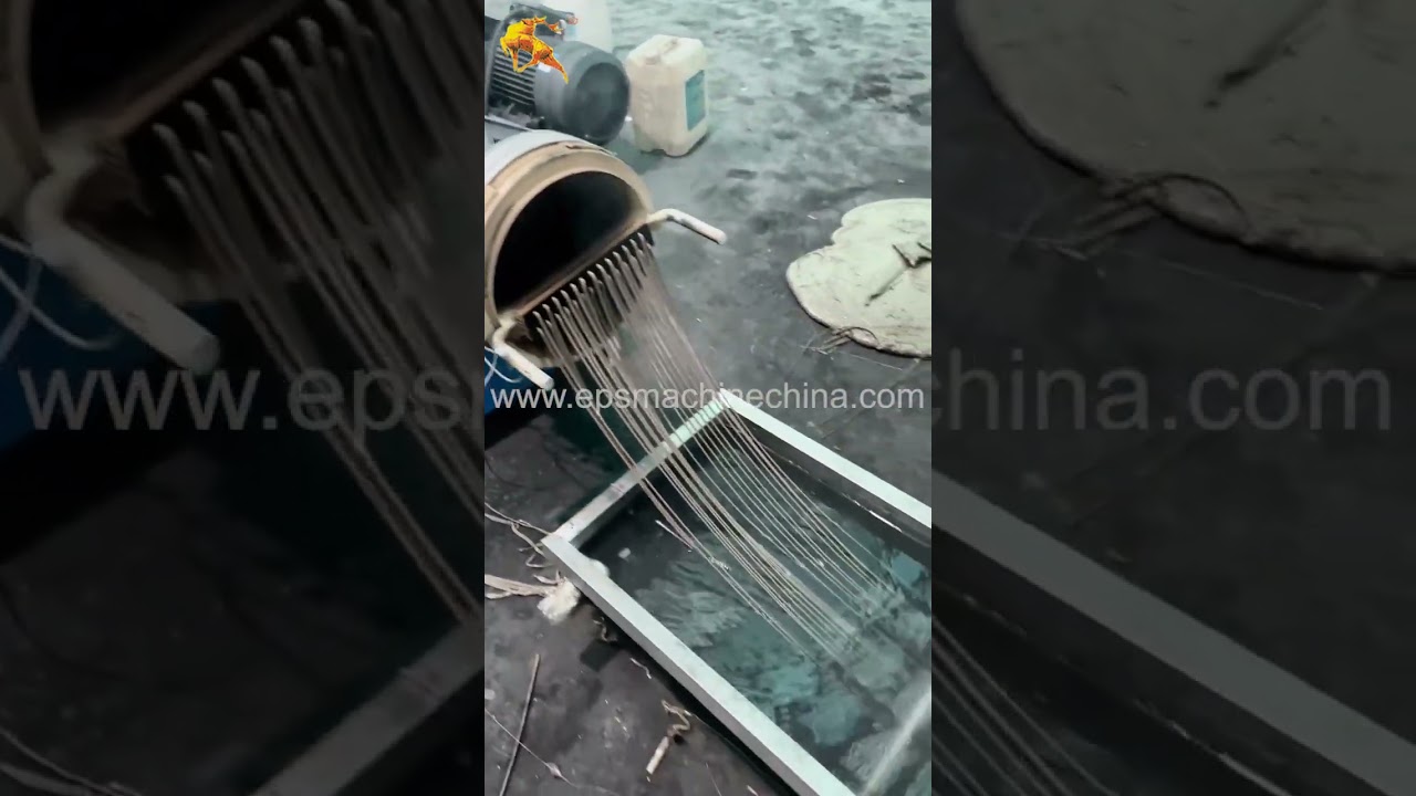 EPS Pelletizing Machine, Foam recovery pelletizer, Styrofoam Foam Recycling Machine