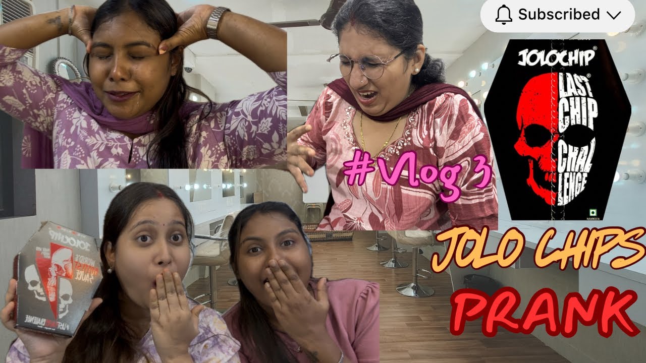 Jolo Chips Prank on Ashwini 😱🔥 | She Almost Cried! 😂