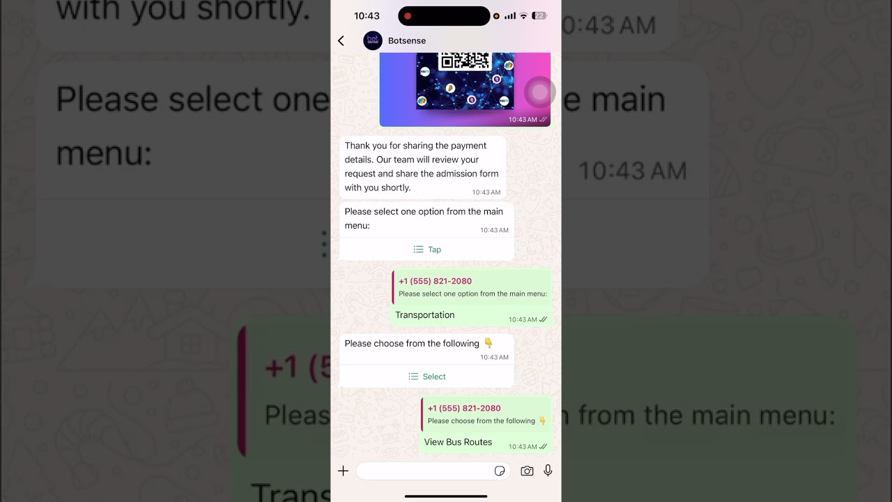JARVIS for Schools by BotSense – WhatsApp Chatbot Demo for Admissions, Ops, and Marketing