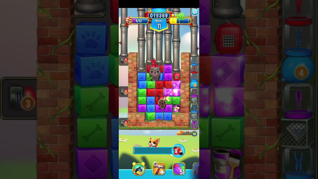 Pet Rescue Saga level 4845 no boosters