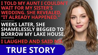 My Sister Snubbed Me From Her Wedding. Weeks Later, She Begged to Borrow My Lake House|Petty Revenge screenshot 5