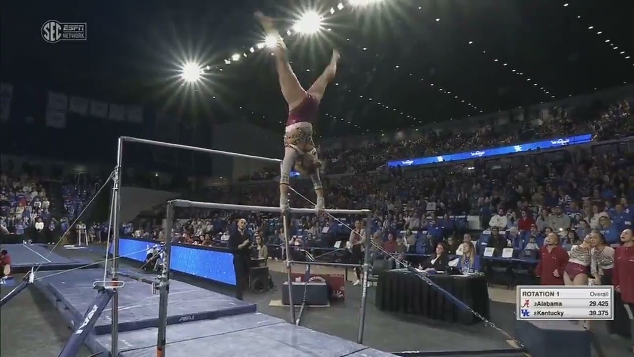 Ryan Fuller 9.925 Bars Alabama vs Kentucky 1-17-25