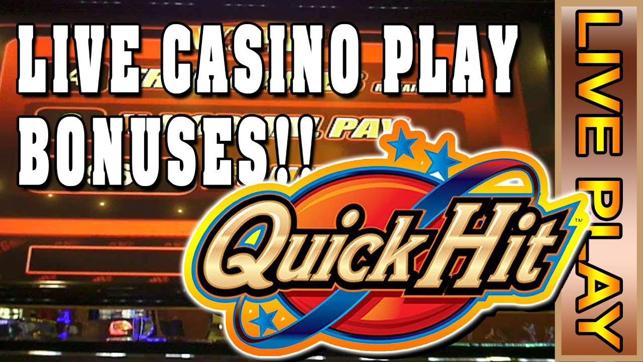LIVE PLAY * QUICK HIT BLAZING 7s - [Live Casino Play]