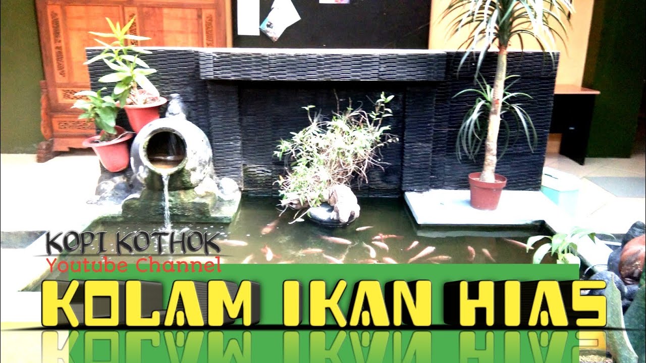 Cara membuat kolam IKAN HIAS Sederhana Dekorasi Taman 