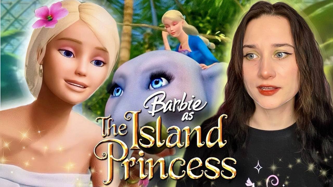 ОБЗОР БАРБИ: ПРИНЦЕССА ОСТРОВА🌴| заморские приколы