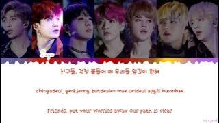 Come Back Home by BTS colour coded lyrics