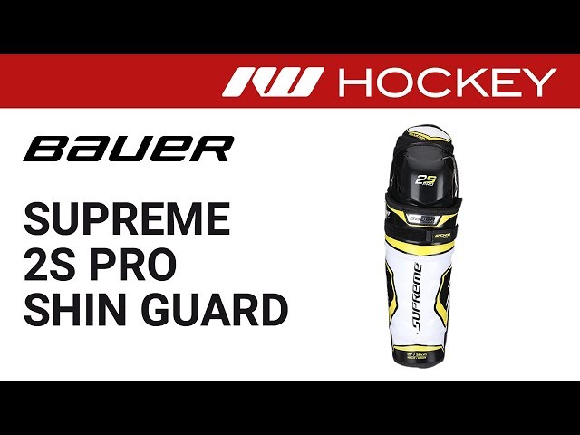 Bauer Supreme 2S Pro Yth Shin Guards - Hockey Services