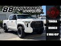 2024 toyota tundra lifted on 37s and g wagon 4x4 squared on 40s