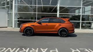 Bentley Leeds - Bentley Bentayga V8 S in Orange Flame Bentley Bentayga Orange Flame