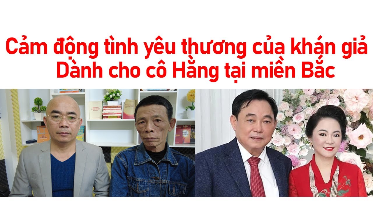 Cảm động tình yêu thương của khán giả dành cho #côHằng... - youtube