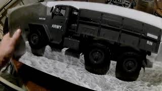 Wpl soviet military truck 4320,wpl c24 mn d90.