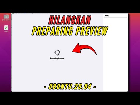 How to Remove Preparing Preview in Mozilla Firefox on Linux Ubuntu