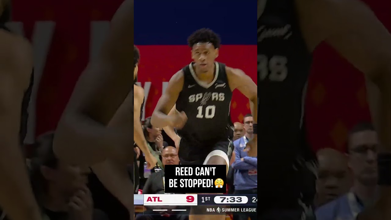 cookin’ early 🔥 #spurs #nba #tarrisreedjr #summerleague