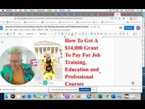 How To Get A $14,000 Grant To Pay For Job Training Professional Development Course