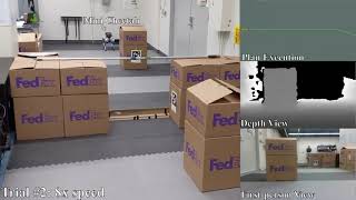 Autonomous Navigation for Quadrupedal Robots with Optimized Jumping through Constrained Obstacles