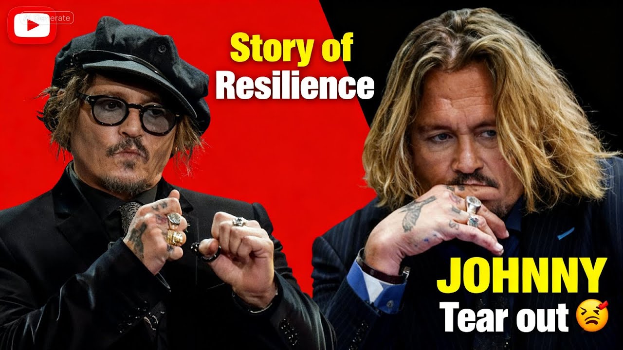Johnny Depp's Emotional Tears: 😰🙂 A Story of Resilience and Healing 😞