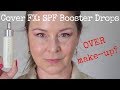 Cover FX SPF 30 Booster Drops OVER make-up!?!