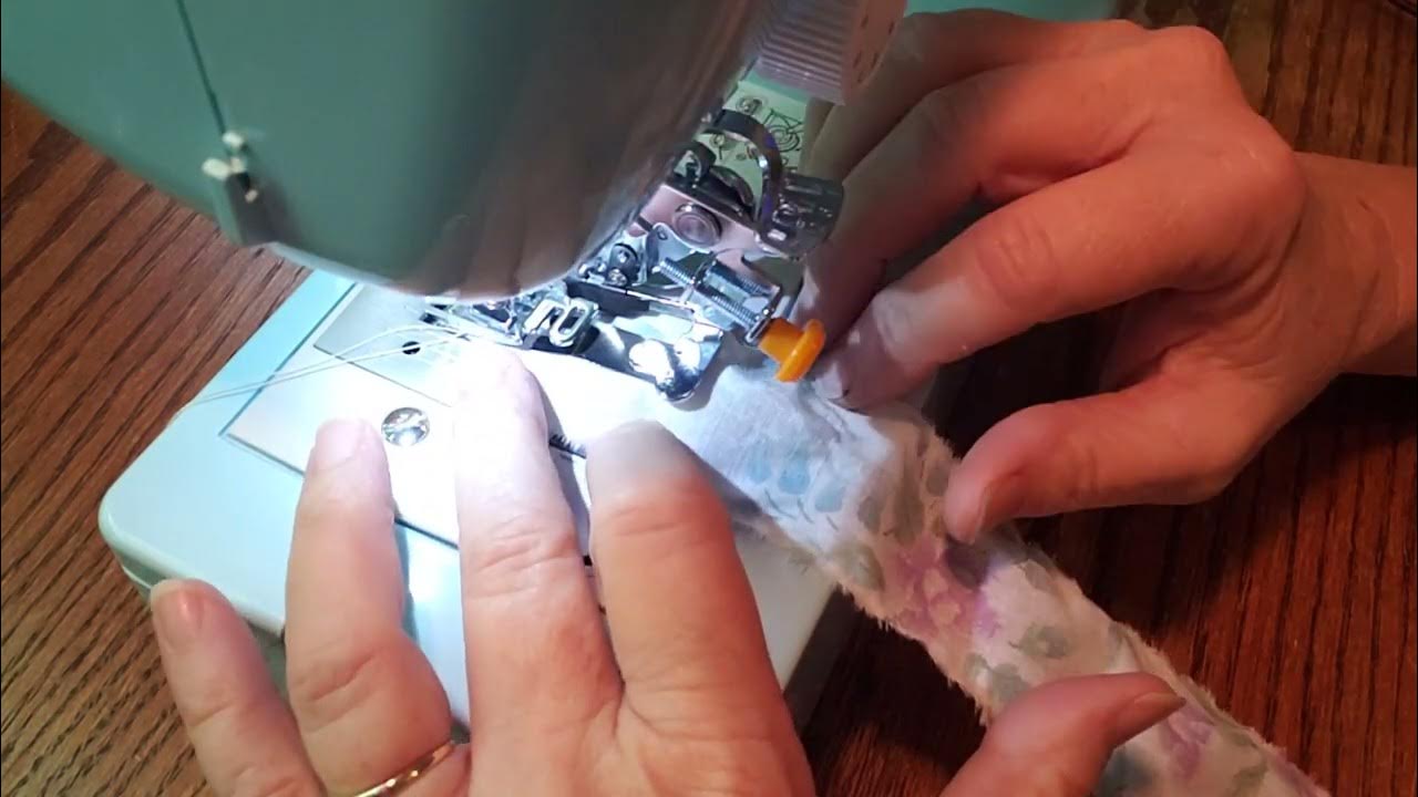 Ruffler Foot Demonstration on Brother Sewing Machine, How to Make