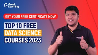 Top 10 Free Data Science Courses in 2023 | Data Science Courses for Free | Earn Free Certificate