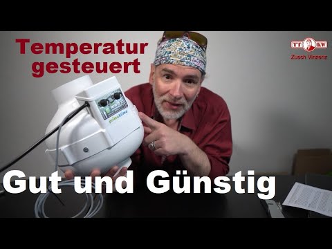 Der beste Lüfter für die 40x40 Growbox | Lautstärke, Leistung, Preis, Installation