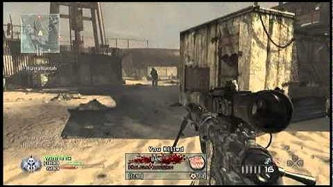 1v1 cod mw2 (quick scope & commentary) part 2