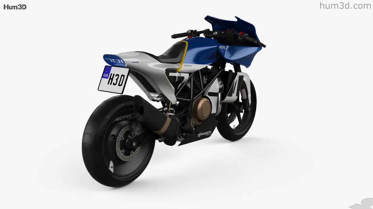 ハスクバーナ ヴィットピレン 701 エアロ 2019 3Dモデル