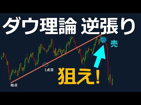 【プロ直伝】ダウ理論×逆張りの最強テク！相場の天井・底を ...
