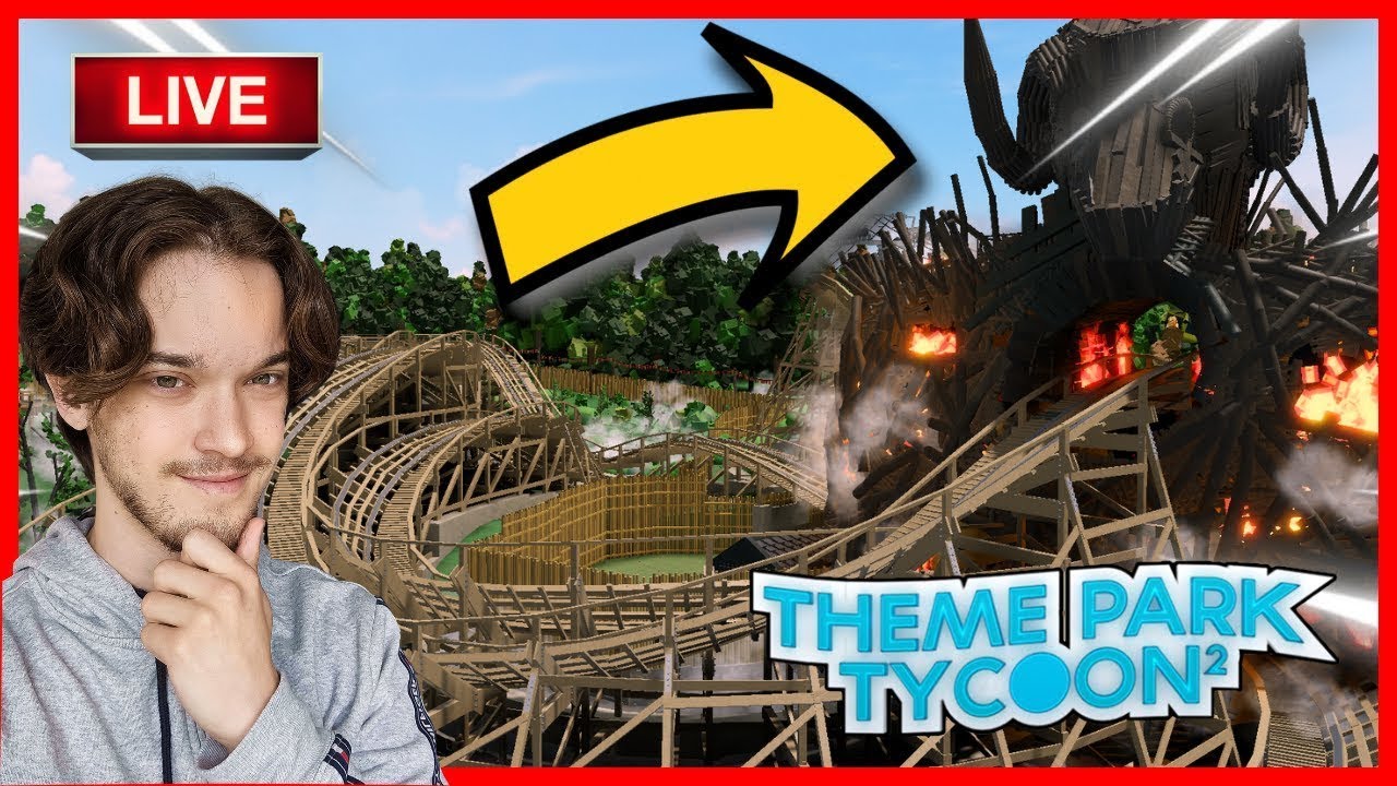 🔴LIVE Touring Your Theme Parks in Theme Park Tycoon 2 | Livestream #80🔴 ...