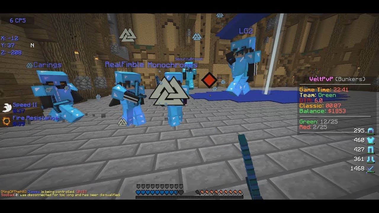 FACTION MEMBER GETS BANNED MID-BUNKERS GAME... | Minecraft Bunkers