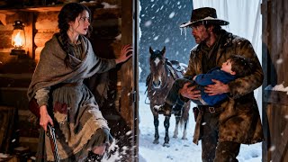 A Poor Young Girl Let A Cowboy And His Son Stay For One Night, Not Knowing He Was A Millionaire...