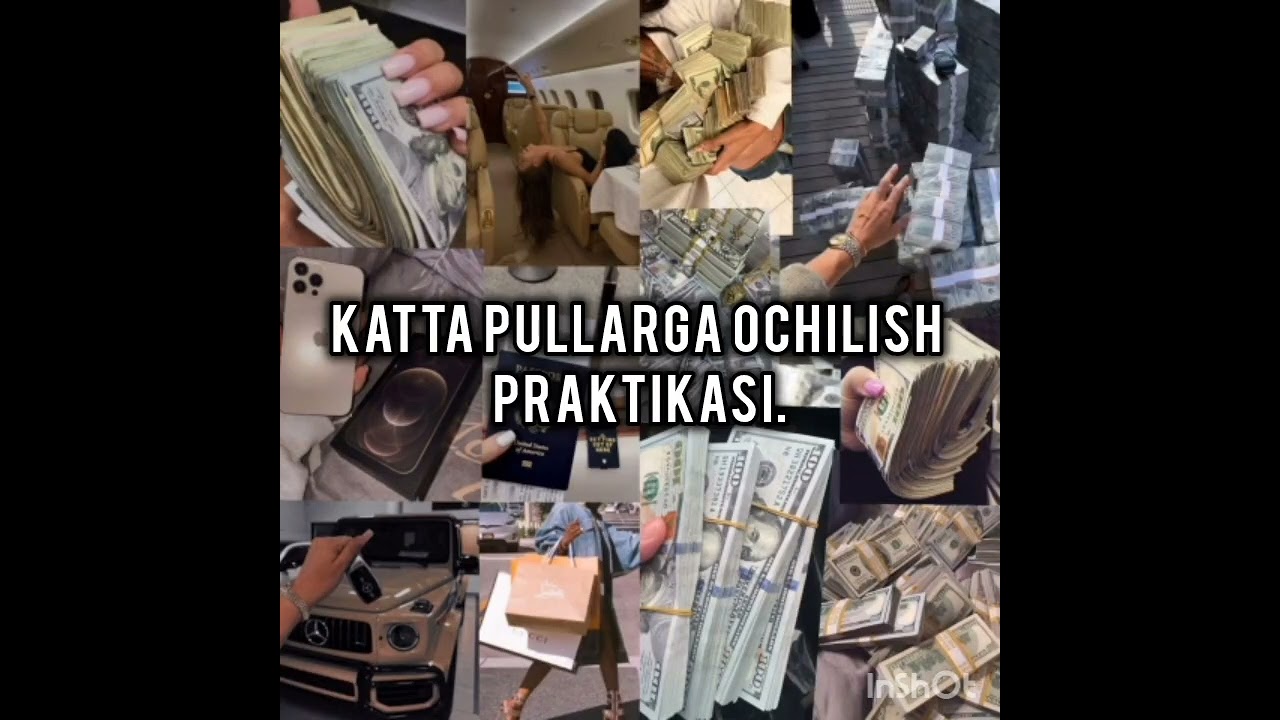 KATTA PULLARGA OCHILISH PRAKTIKASI💸