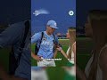 North Carolina's Caden Glauber: "We're the best team here." #MCWS #CWS #Omaha #GoHeels #baseball