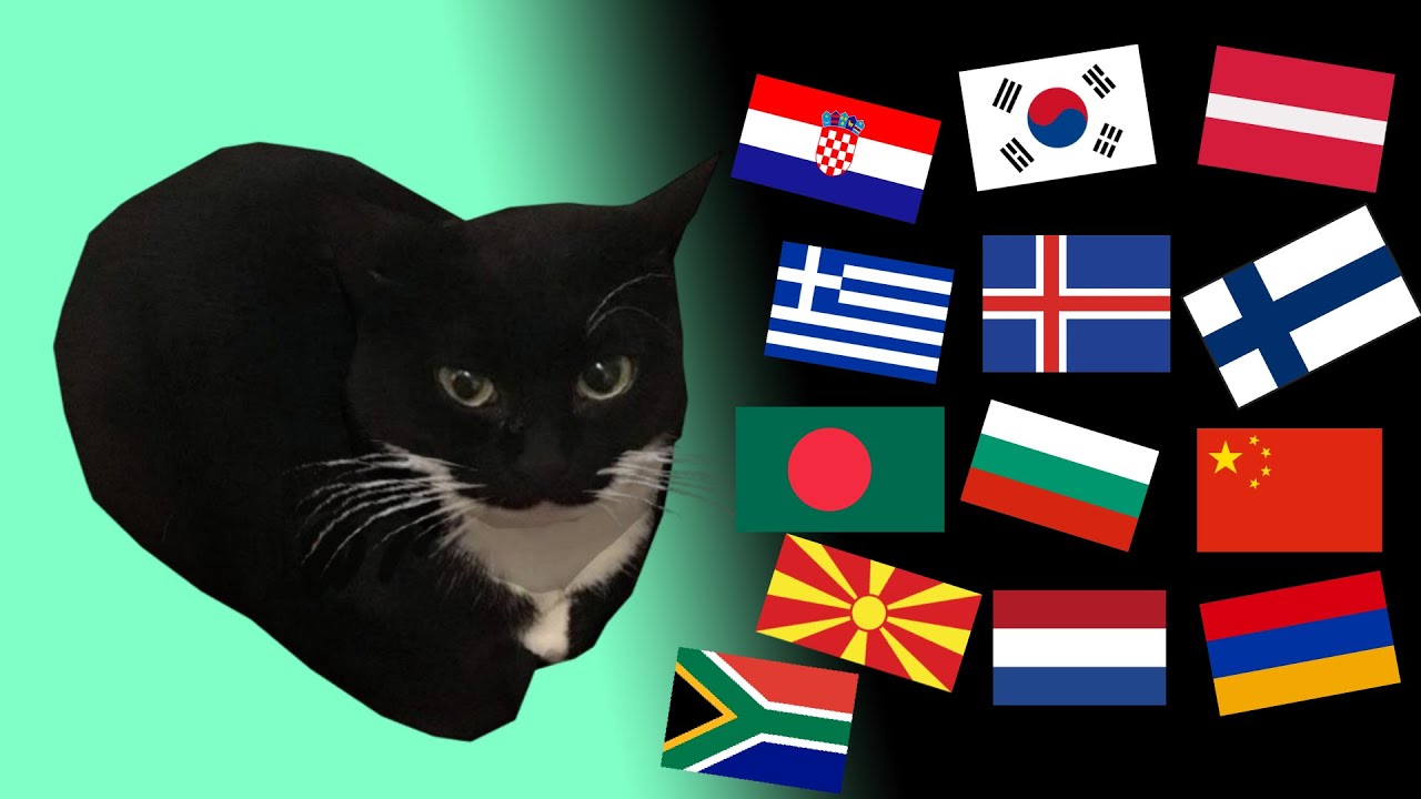 Maxwell the Cat in different languages meme | Part 2 - YouTube